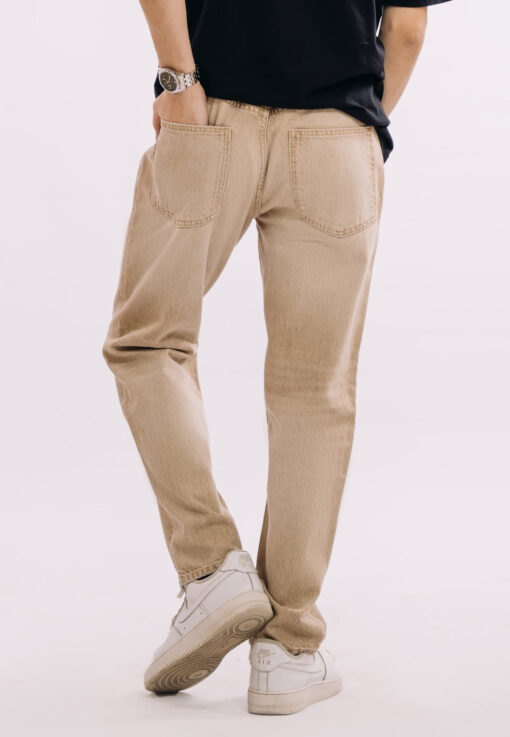 Slim Fit Sand Wash Jeans – Stylish & Comfortable - Image 5